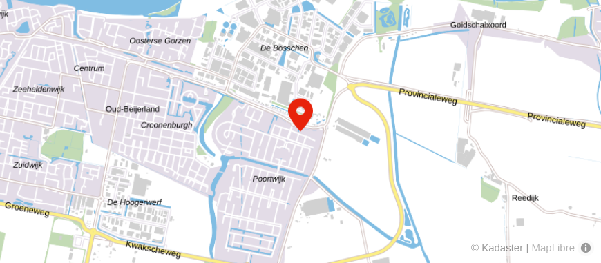 Locatie van Hoeksche Advies