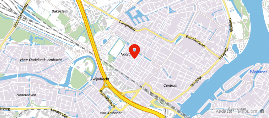 Locatie van Saar Vastgoed