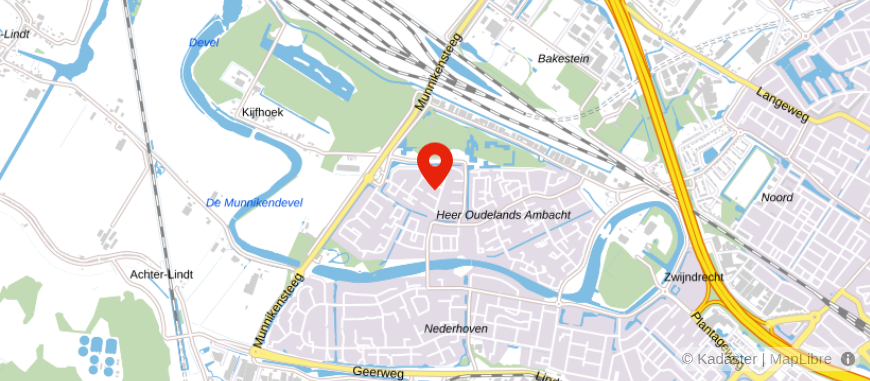 Locatie van P. van Eijsden Administraties en Belastingen