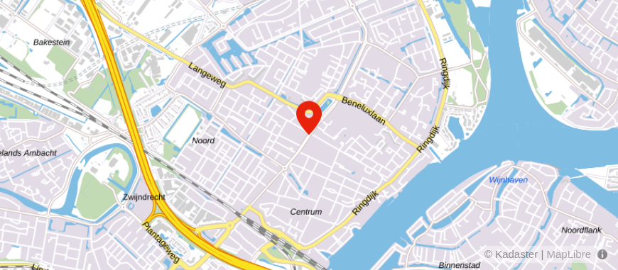 Locatie van Reliance Risicobeheer
