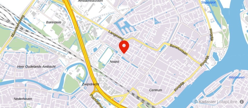 Locatie van Transparant Financieel Advies