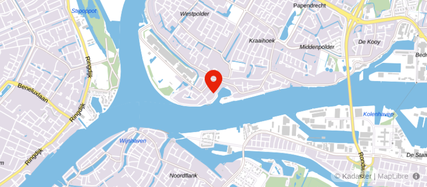 Locatie van Van Heeswijk