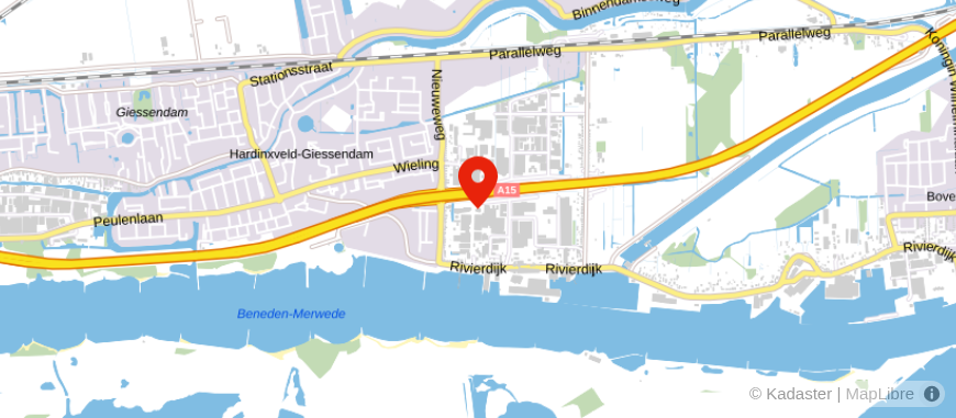 Locatie van EPJ Financiële Begeleiding & Advies