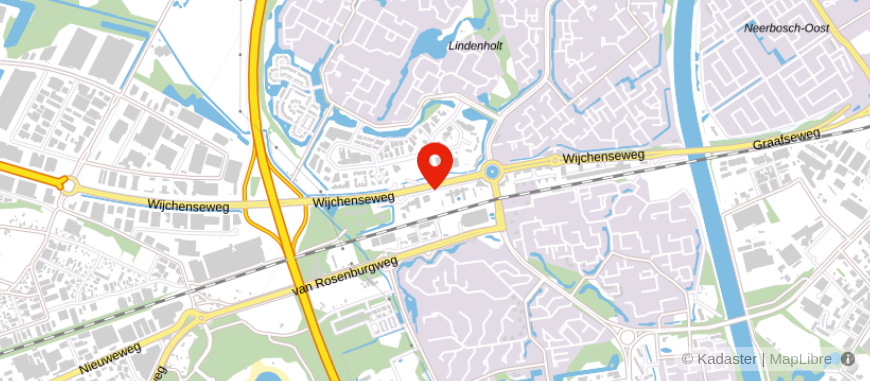 Locatie van aaff Nijmegen