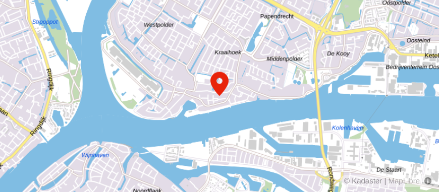 Locatie van op 't Bosch Verzekeringen en Hypotheken