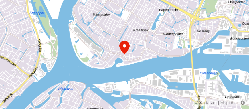 Locatie van Venekamp & Daams Notarissen
