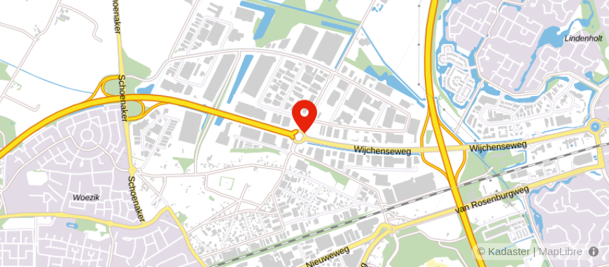 Locatie van MJFP Financieel Adviseurs