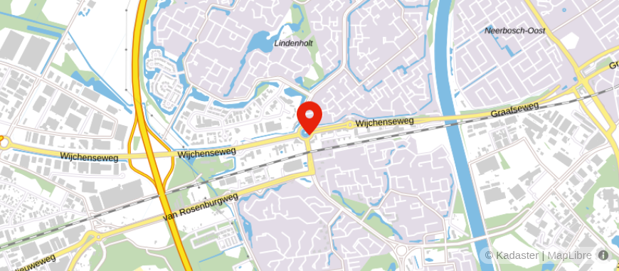 Locatie van GHW Assurantieadviseurs BV
