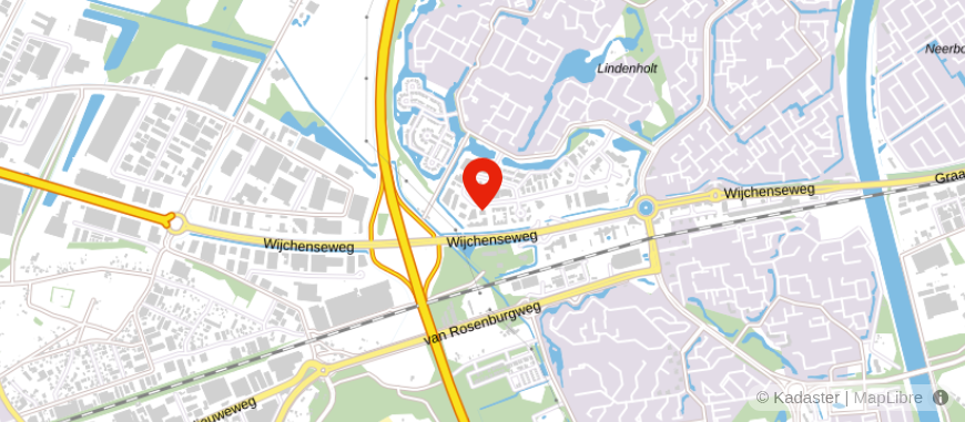 Locatie van Accountants- en administratiekantoor Wienen