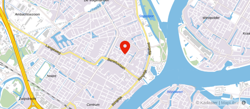Locatie van Menninks belastingadvies