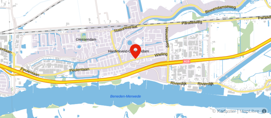 Locatie van Flantua Accountants en Adviseurs