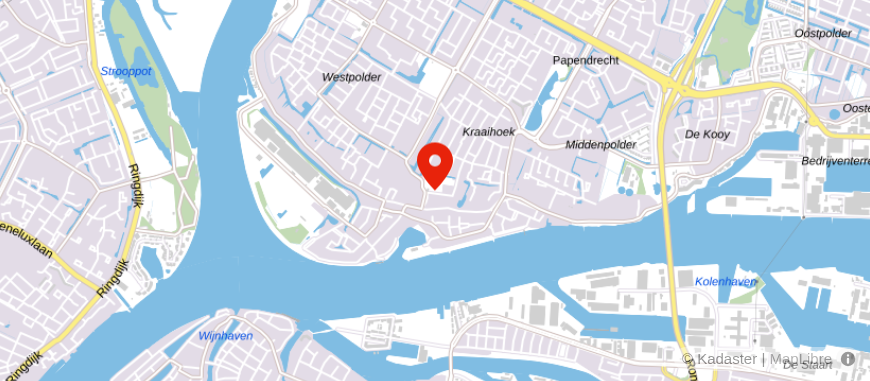 Locatie van De Hypotheker Papendrecht