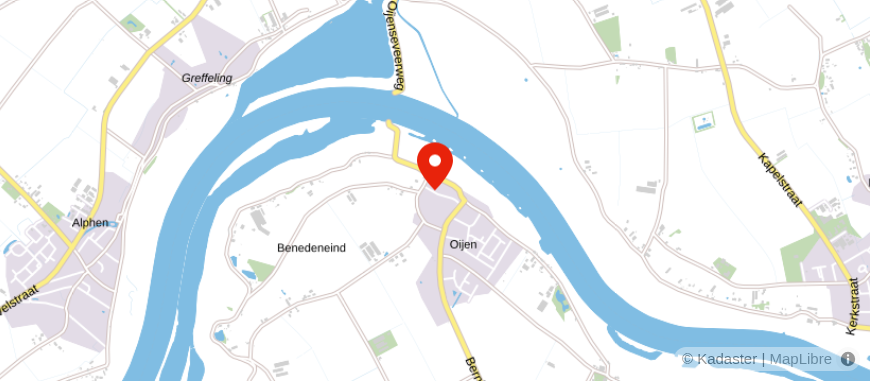 Locatie van Vadebra Administraties