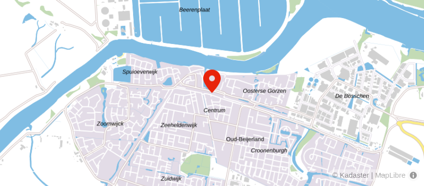 Locatie van Hoeksch Hypotheekhuys