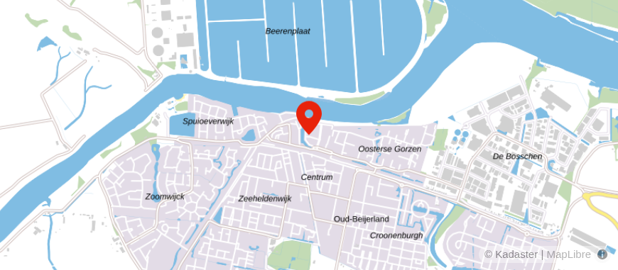 Locatie van BNS Finance