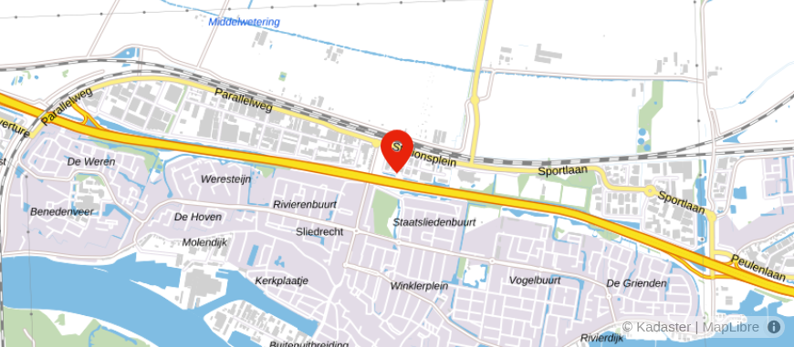 Locatie van Advies + Administratie NL