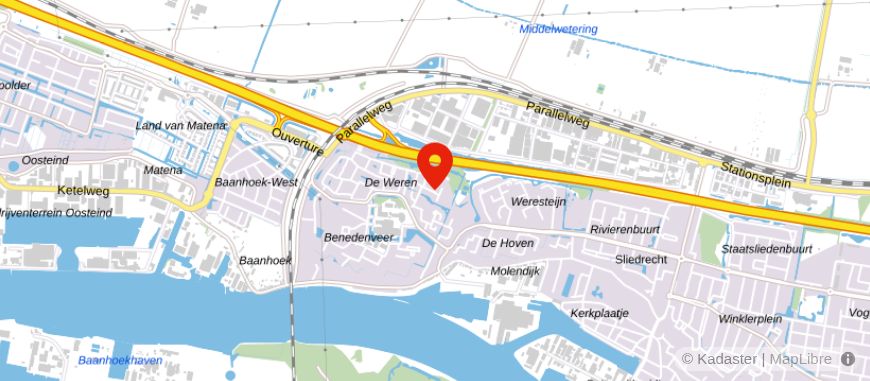 Locatie van Finaware