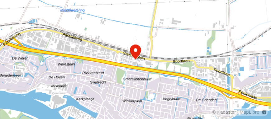 Locatie van Assurantie-Adviesbureau A.K. Bakker-Bloem