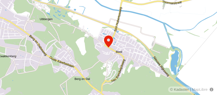 Locatie van Mostart & Timmermans Netwerk Notarissen