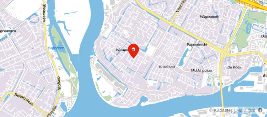 Locatie van Drechtsteden Hypotheken & Verzekeringen