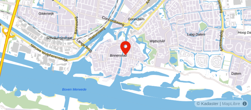 Locatie van Struik Accountants en Belastingadviseurs