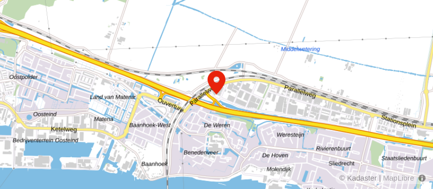 Locatie van Guis & Partners B.V.
