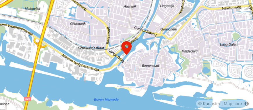 Locatie van Moore DRV - Gorinchem