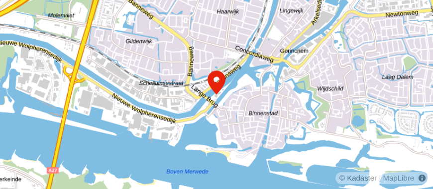 Locatie van ArkelStad notarissen