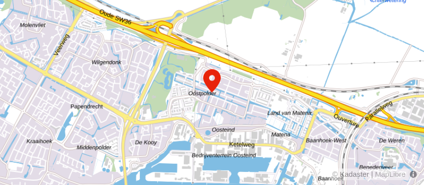 Locatie van Financieel Adviesbureau Drs. A.F. Hornstra