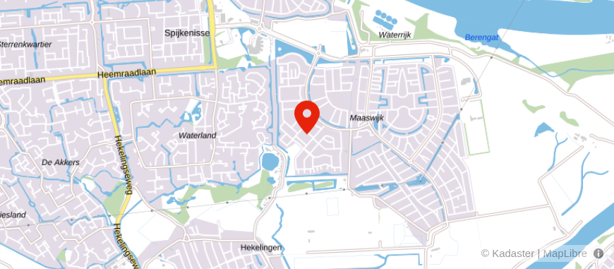 Locatie van Het Financieel Advies Bureau West Nederland