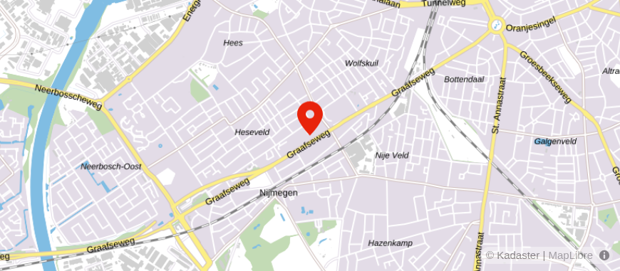 Locatie van Van der Lans Grooten & Partners