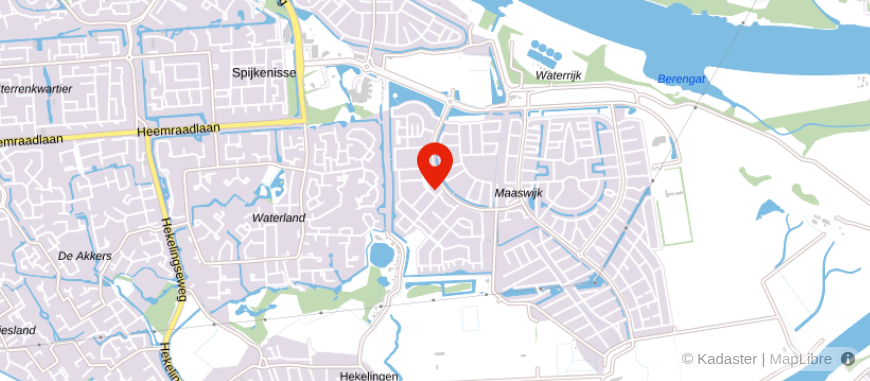 Locatie van Administratiekantoor De Maaswijk