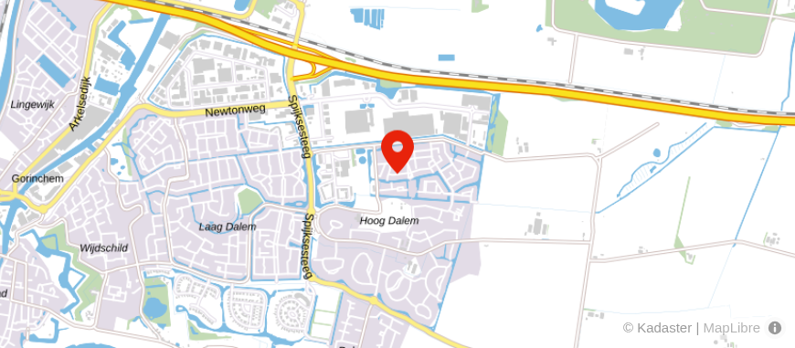Locatie van Bunt Taxaties en Vastgoedadvies
