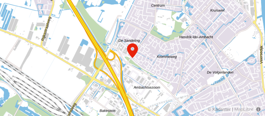 Locatie van De Liefde & van Gemeren B.V.
