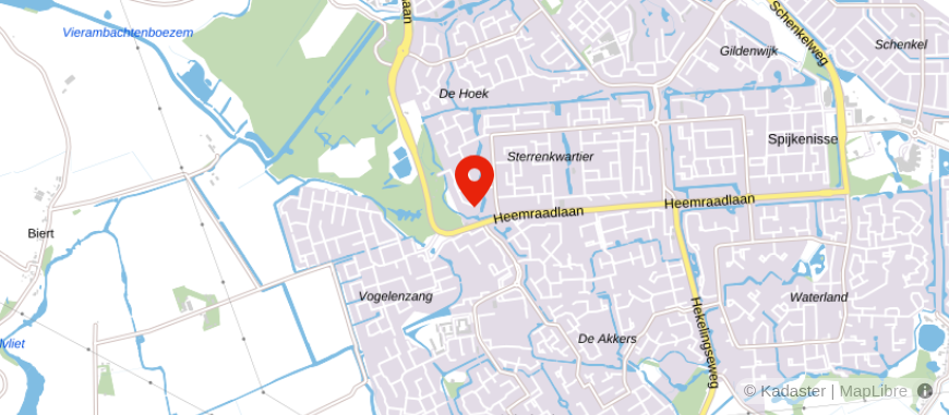 Locatie van R.V.H. Advies & Bemiddeling B.V.