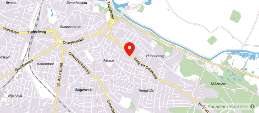 Locatie van Gana Adviesgroep