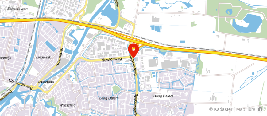Locatie van Visser & Visser Gorinchem