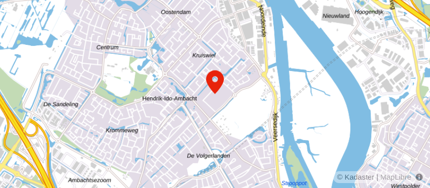 Locatie van SKV Advies BV.