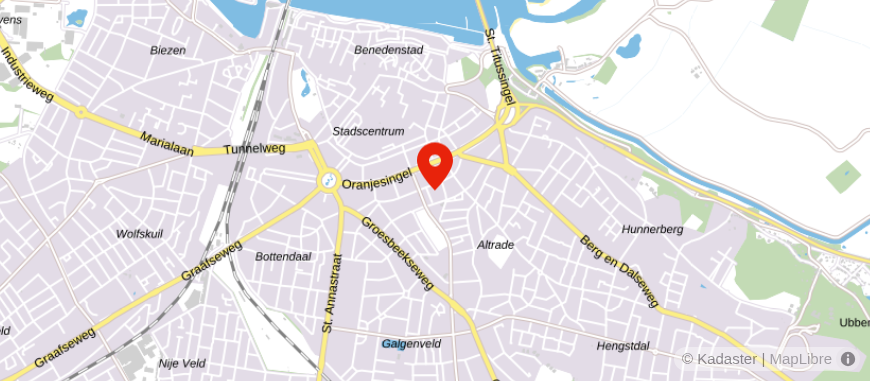 Locatie van Notaris Stoker