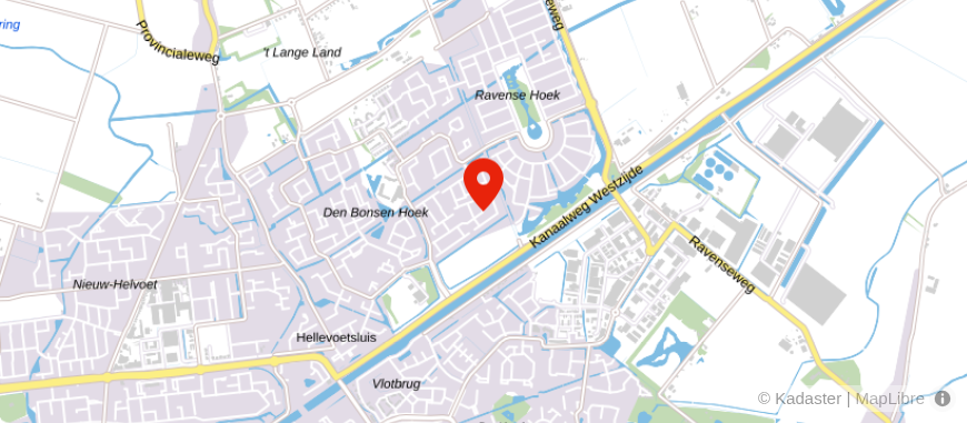 Locatie van Adriaanse & de Koning