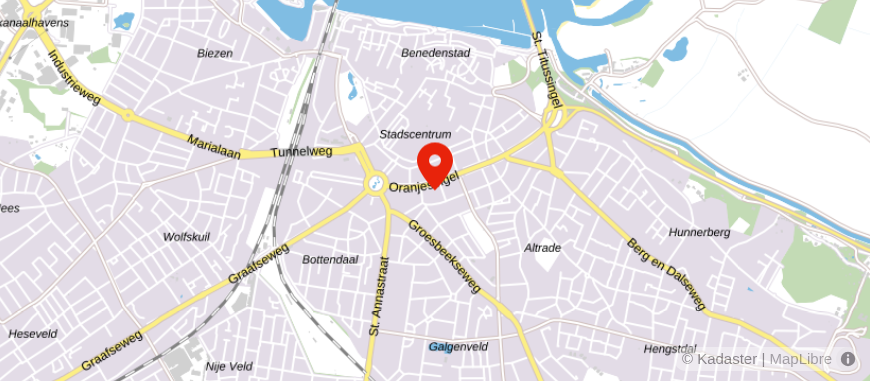 Locatie van Van Arkel & Van den Boom advocaten