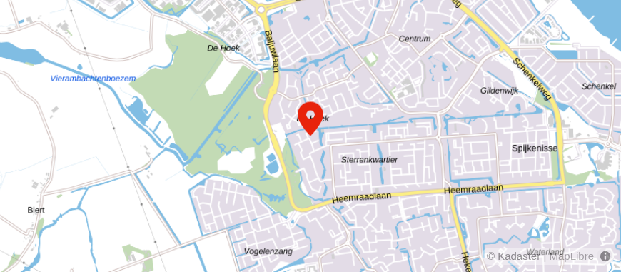 Locatie van abWeKa