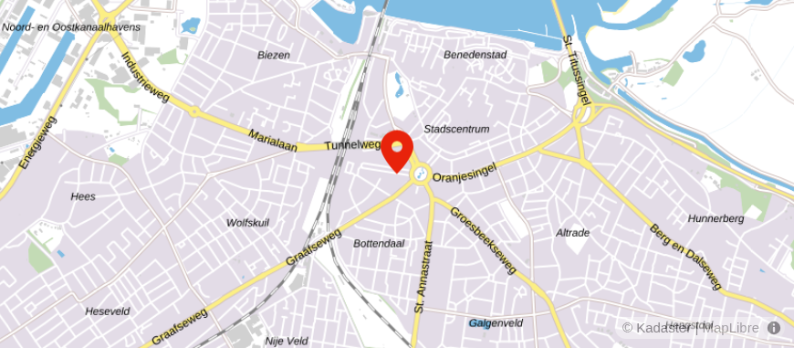 Locatie van Dirkzwager advocaten & notarissen N.V.