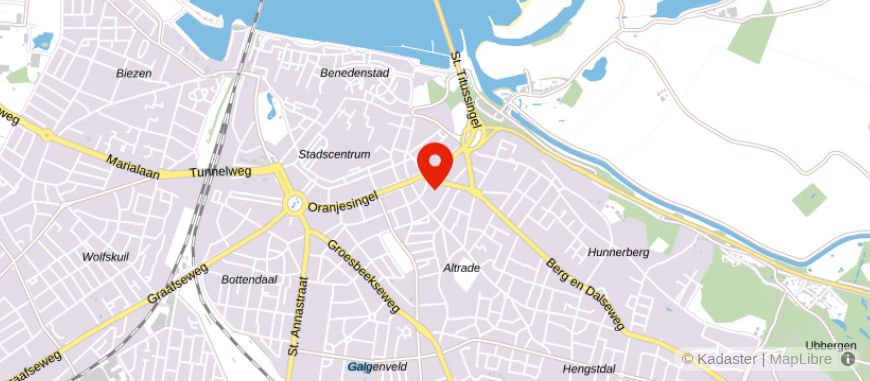 Locatie van Ten Berge Notarissen