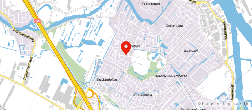 Locatie van ESJ Accountants & Belastingadviseurs