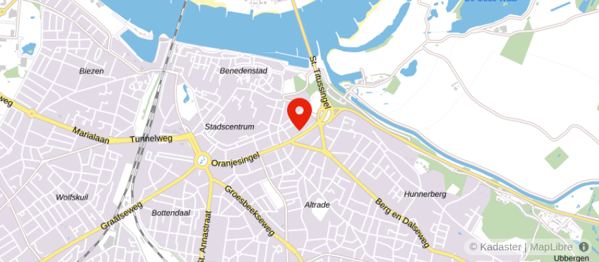 Locatie van Hoge van Gerven Notarissen