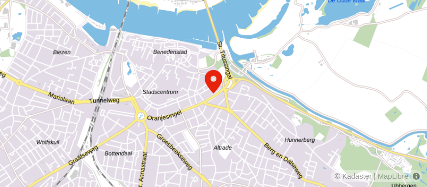 Locatie van Strijbosch-Thunnissen Makelaardij