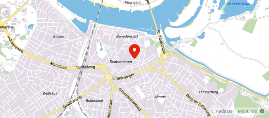 Locatie van Pulles Makelaardij