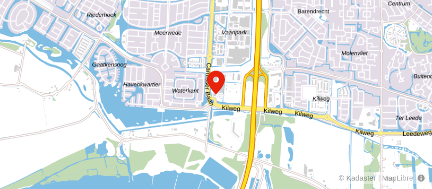 Locatie van Alpina Barendrecht