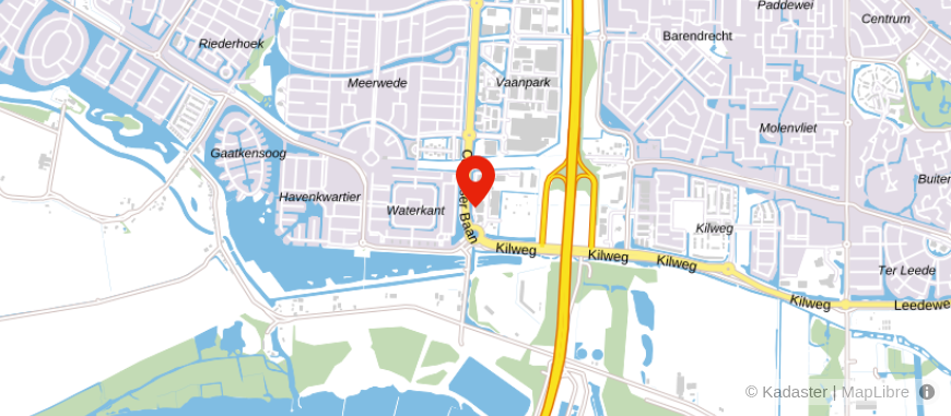 Locatie van Raev Advies